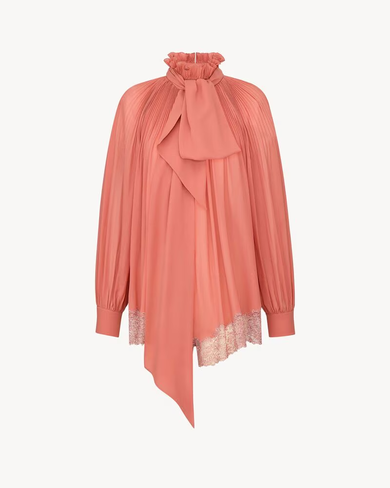 Lavalliere romper in silk